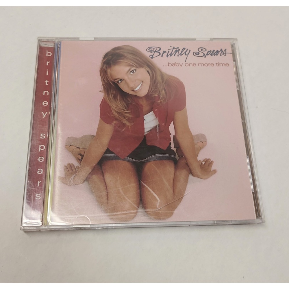Britney Spears Baby One More Time CD Vintage 1999 Debut Album Y2K Pop Music